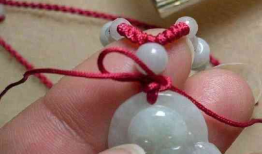 吊坠打结视频,跟随视频轻松学会完美结法